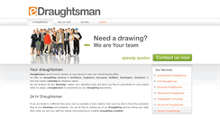 Desktop Screenshot of edraughtsman.co.za